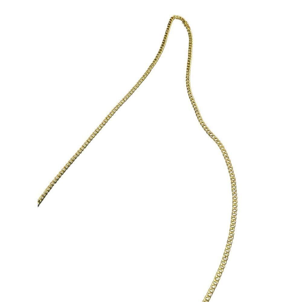 Anthropologie Womens Red Pink Monogram T Embellished Chain Strap Round Pouch - Picture 9 of 9